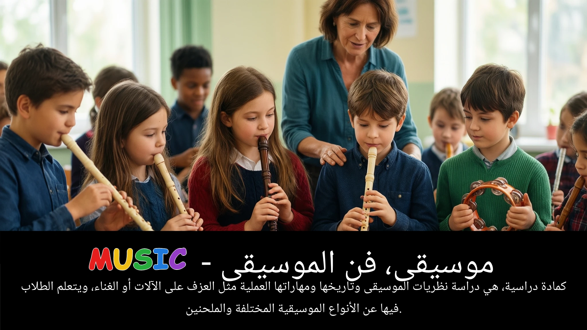 Arabic Illustration for music